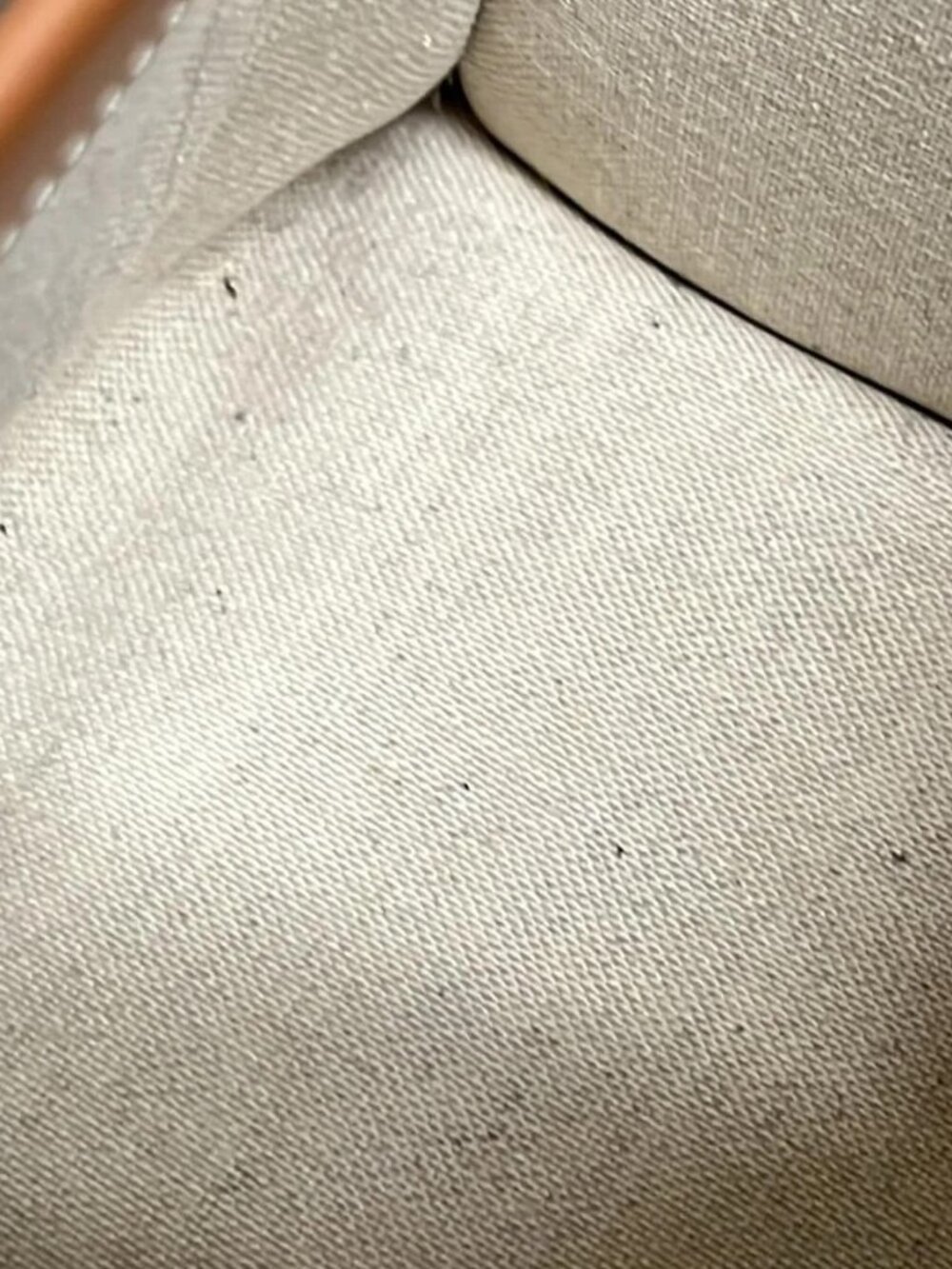 CELINE Small Hippopotamus 199162FEE.02BG White Gray Brown Textile Calf Skin - Picture 13 of 15